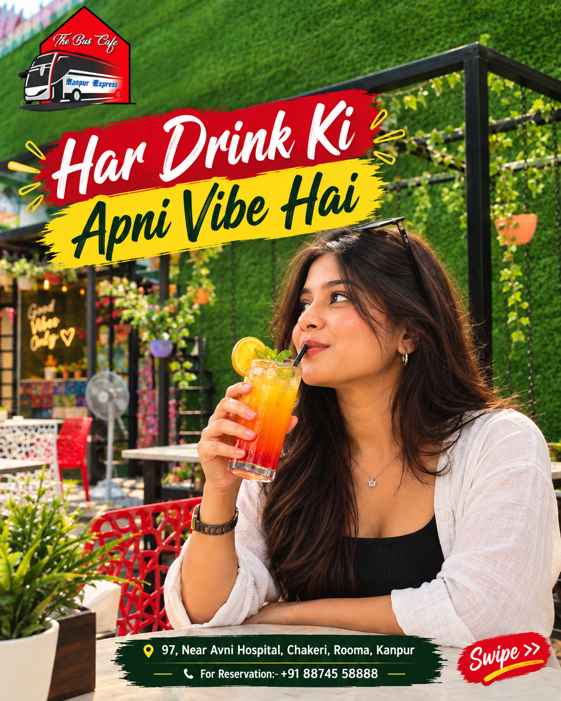 Har Drink Ki Apni Vibe Hai — Carousel Set (Part 1)